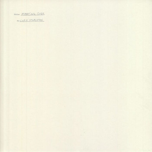 Starting Over - 2xLP vinyl record cover