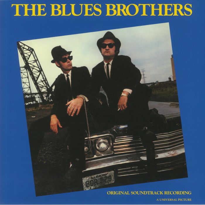 The Blues Brothers (Soundtrack) - Blue Vinyl LP vinyl record cover
