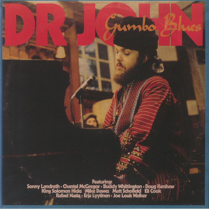 Gumbo Blues - Limited Edition Red Vinyl LP vinyl record cover