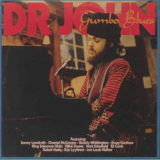 Gumbo Blues - Limited Edition Red Vinyl LP vinyl record cover