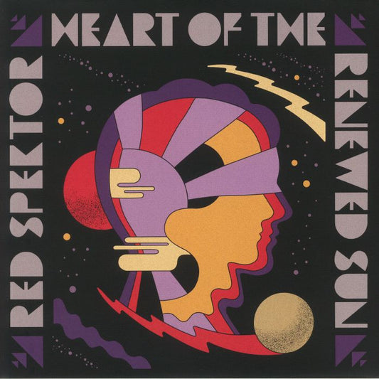 Heart Of The Renewed Sun - Red Vinyl LP vinyl record cover
