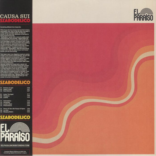 Szabodelico - Limited Edition 2xLP vinyl record cover