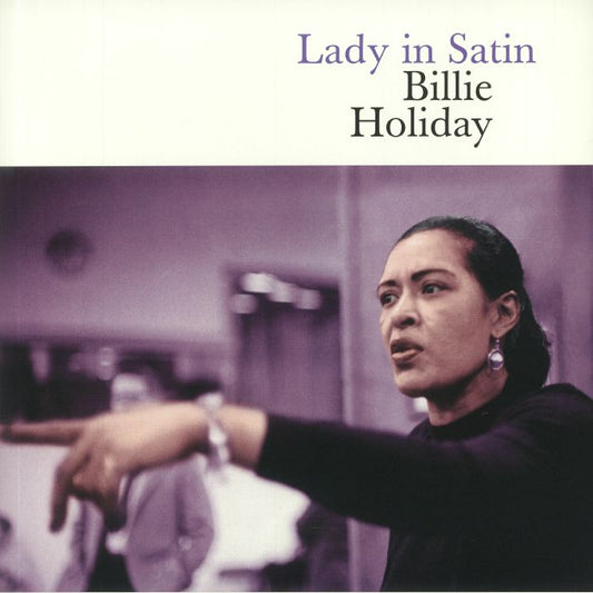 Lady In Satin - Purple Vinyl LP vinyl record cover