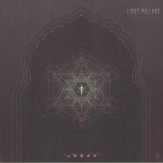 Light Pillars - Transparent Purple Vinyl LP vinyl record cover