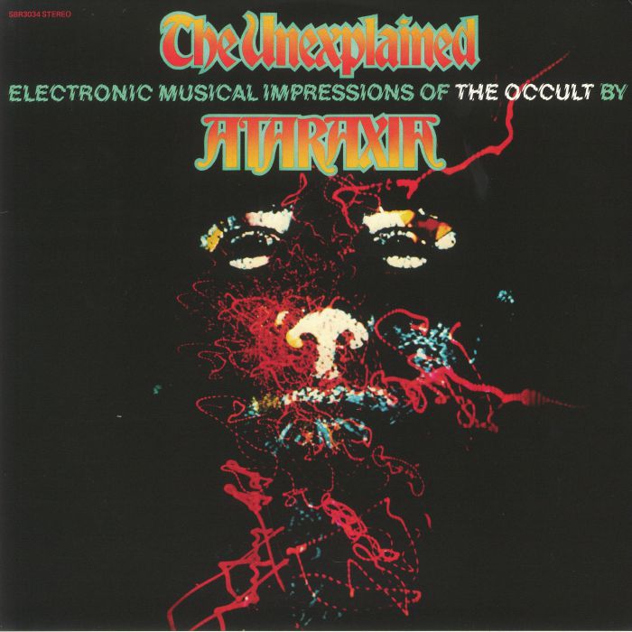 The Unexplained: Electronic Musical Impressions Of The Occult - Orange Vinyl LP vinyl record cover