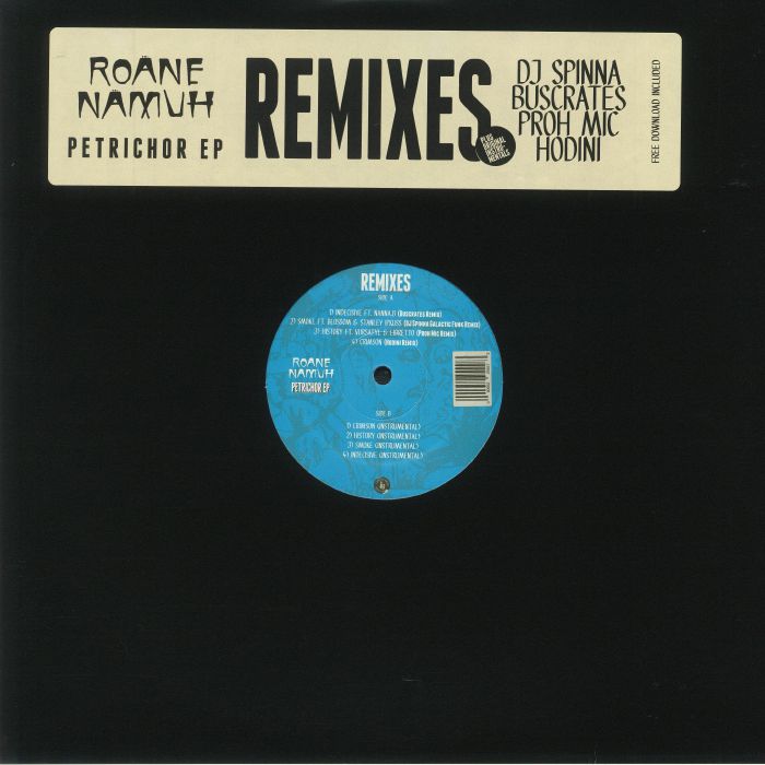 Petrichor Remixes & Instrumentals - Vinyl LP vinyl record cover