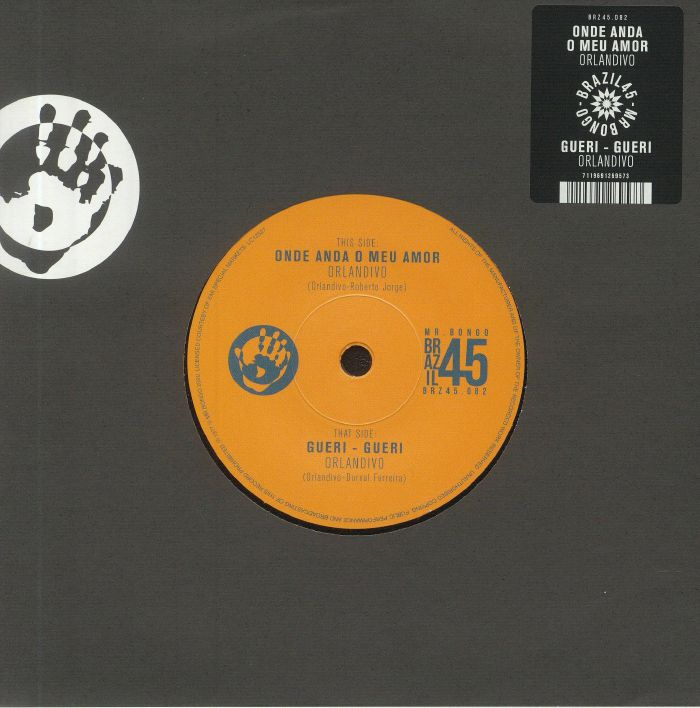 Onde Anda O Meu Amor - Vinyl Single vinyl record cover