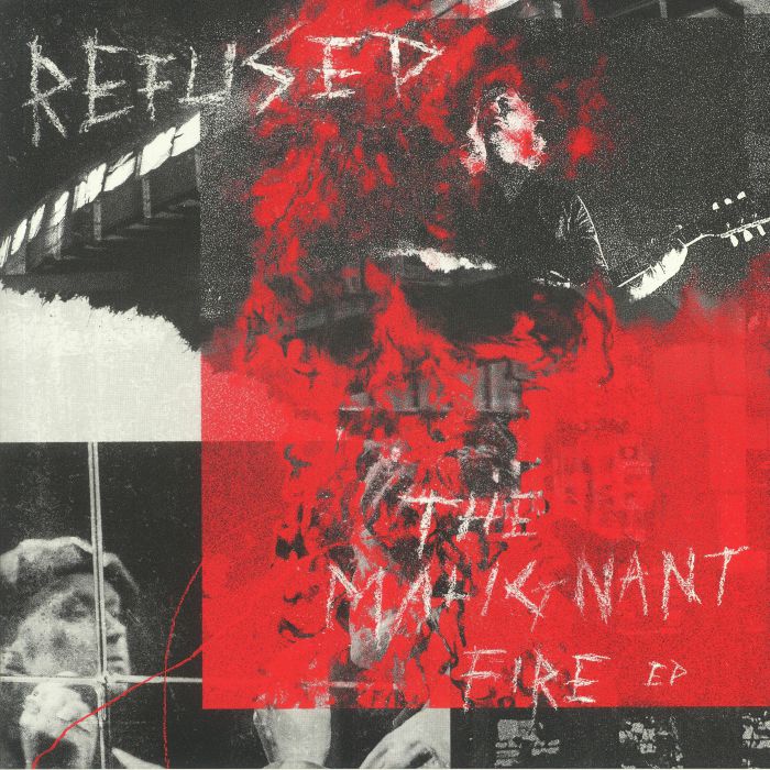 The Malignant Fire - Vinyl EP vinyl record cover