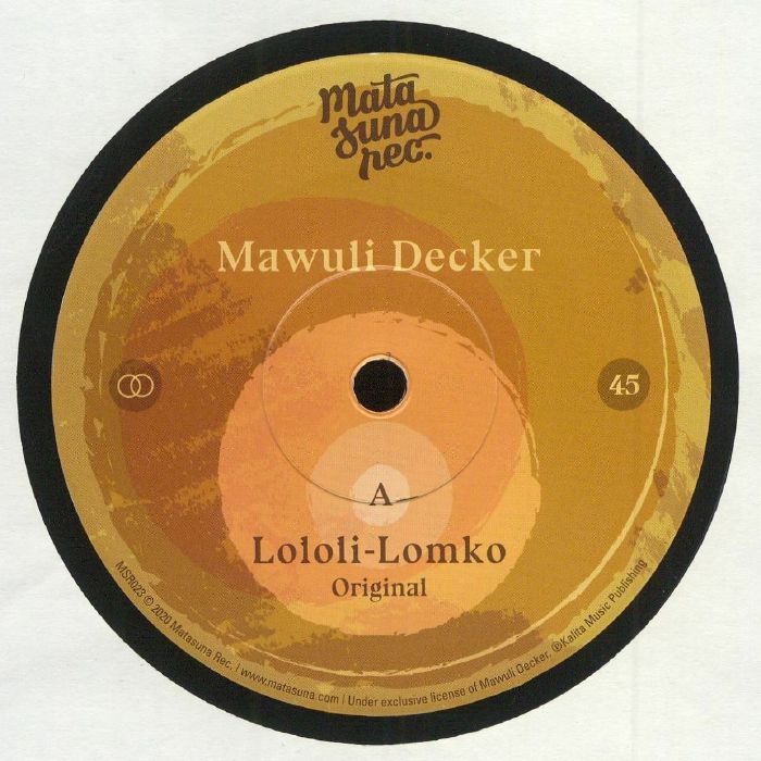 Lololi Lomko - Vinyl Single vinyl record cover