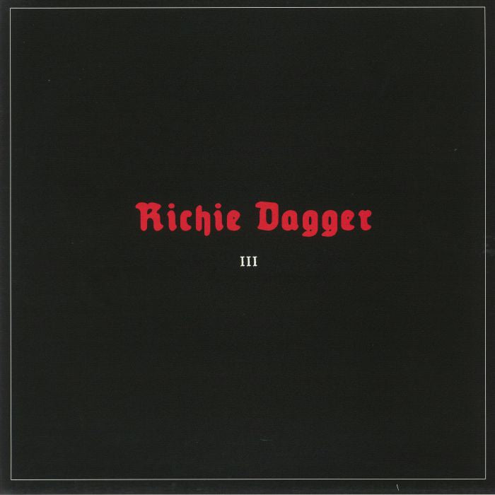 III - Vinyl LP vinyl record cover