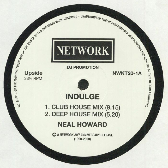Indulge - Vinyl Single vinyl record cover