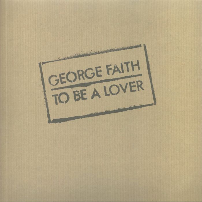 To Be A Lover - Vinyl LP vinyl record cover