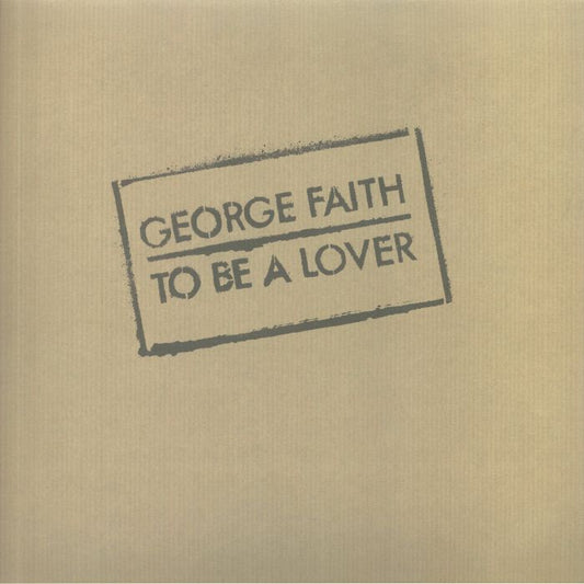 To Be A Lover - Vinyl LP vinyl record cover