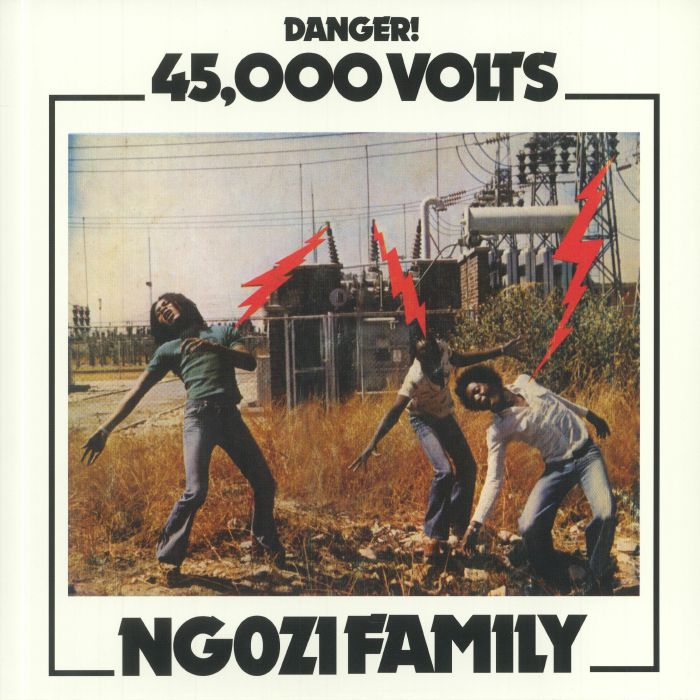 45,000 Volts - Reissue Vinyl LP vinyl record cover