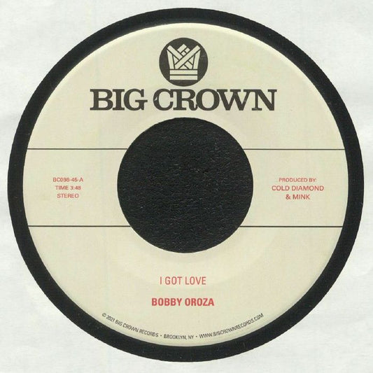 I Got Love - Vinyl Single vinyl record cover