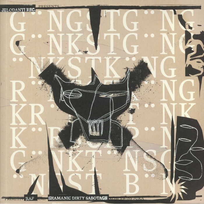 Primitive Rap & Shamanic Dirty Sabotage From Swiss Jura - Vinyl LP vinyl record cover