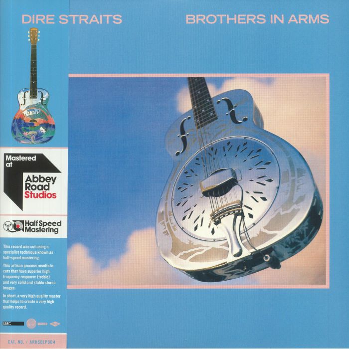 Brothers In Arms - Half Speed Remastered 2xLP vinyl record cover