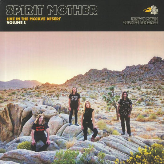 Live In The Mojave Desert Volume 3 - Limited Edition Yellow & Red Vinyl LP vinyl record cover