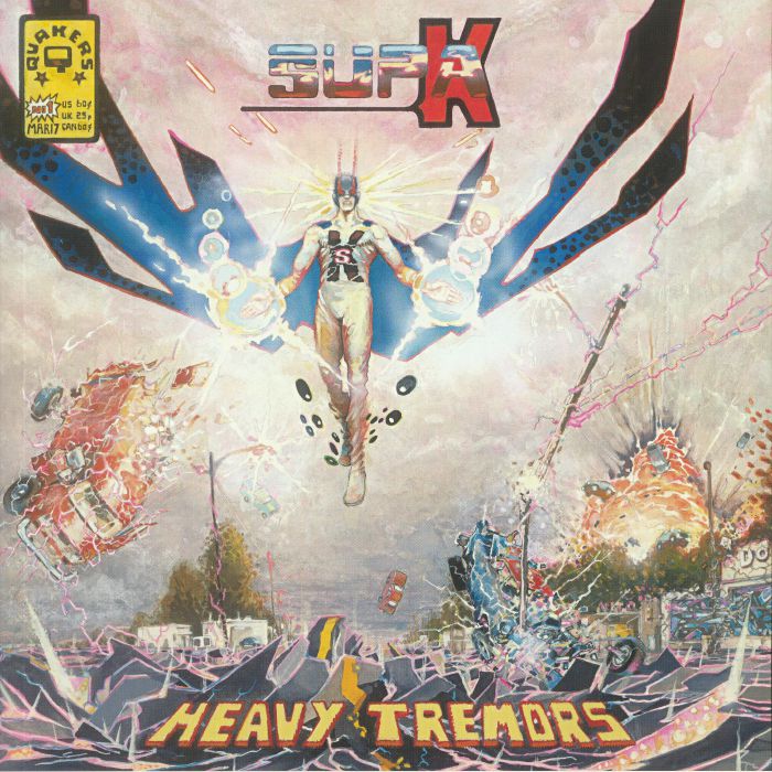 Supa K: Heavy Tremors - 2xLP vinyl record cover
