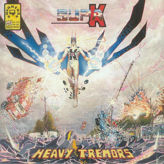Supa K: Heavy Tremors - 2xLP vinyl record cover