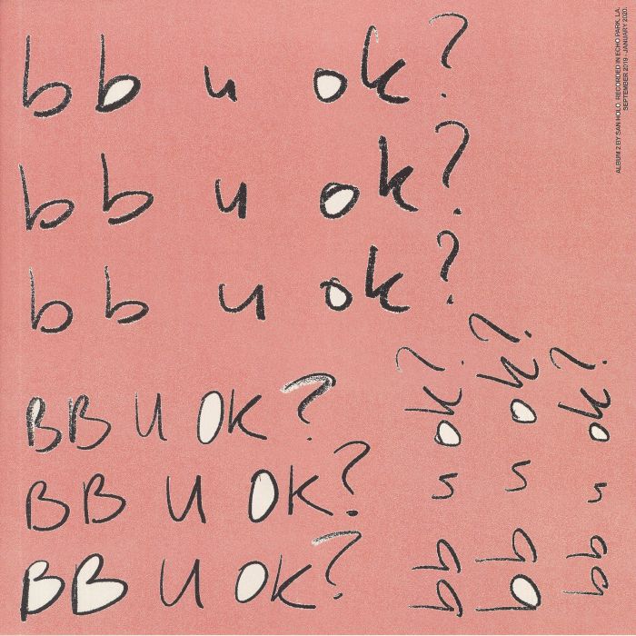 BB U OK? - Clear Vinyl 2xLP vinyl record cover