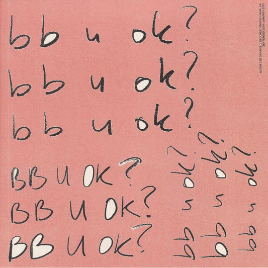 BB U OK? - Clear Vinyl 2xLP vinyl record cover