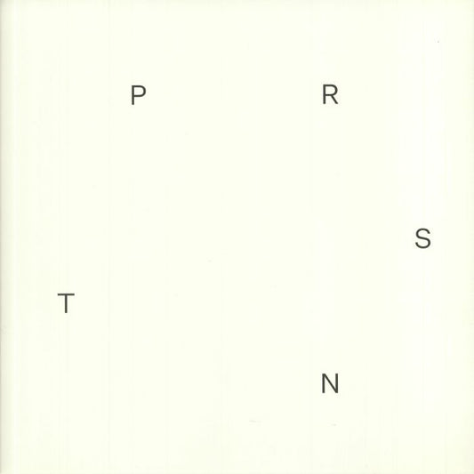 PRSNT - Limited White Vinyl LP vinyl record cover