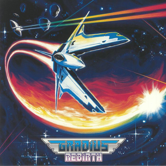 Gradius ReBirth - Limited Edition Clear Vinyl 2xLP vinyl record cover