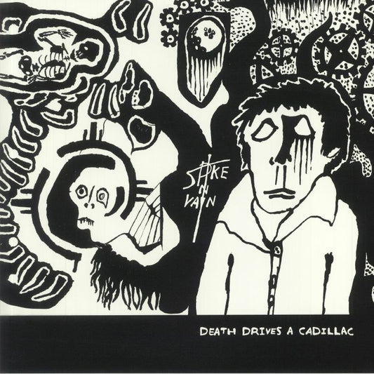 Death Drives A Cadillac - Vinyl LP vinyl record cover