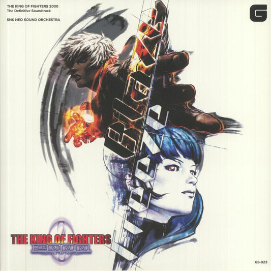 The King Of Fighters 2000 Soundtrack - Blue and Red 2xLP vinyl record cover