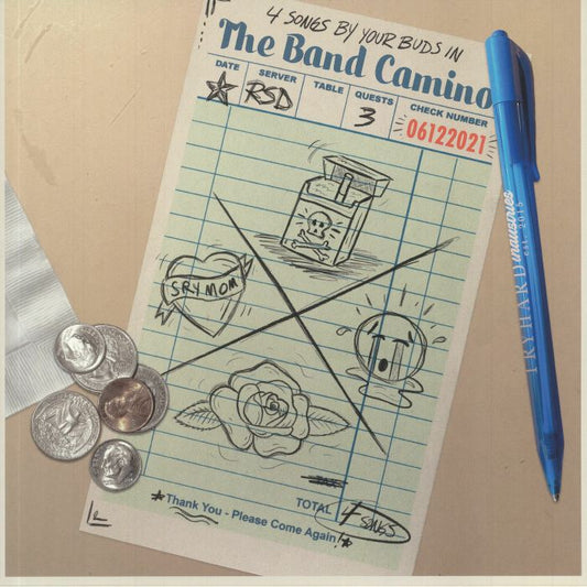 4 Songs By Your Buds In The Band Camino - Clear Vinyl EP vinyl record cover