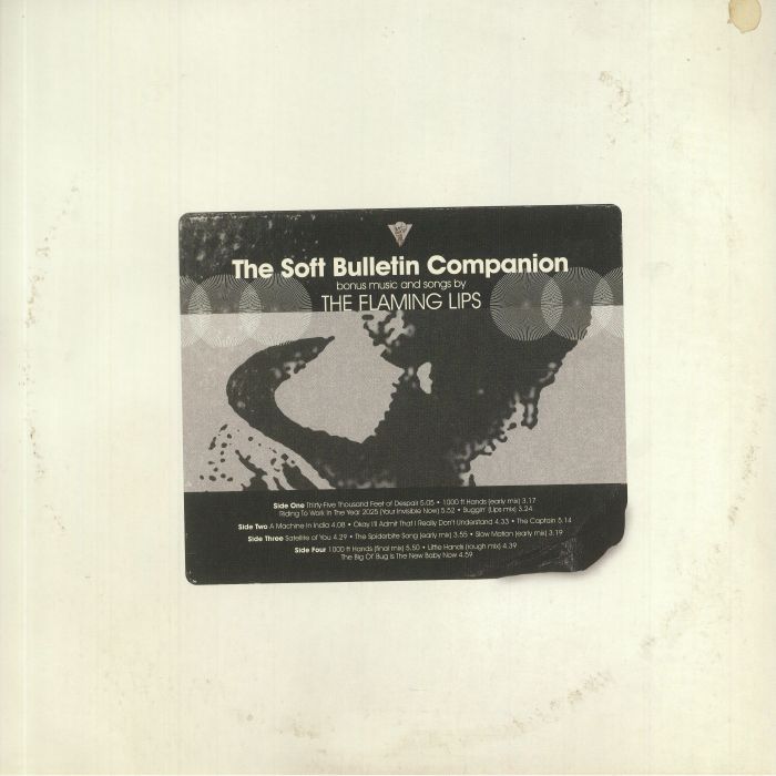 The Soft Bulletin Companion - Limited Edition Silver Vinyl 2xLP vinyl record cover