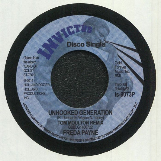 Unhooked Generation (Tom Moulton Remix) - Vinyl Single vinyl record cover