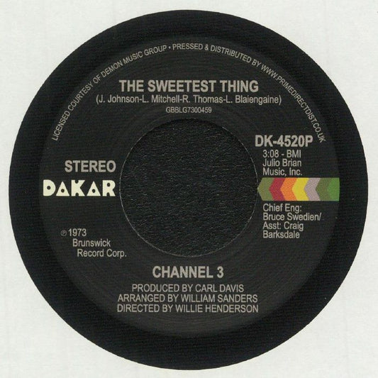 The Sweetest Thing - Vinyl Single vinyl record cover