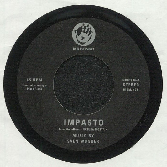 Impasto - Vinyl Single vinyl record cover