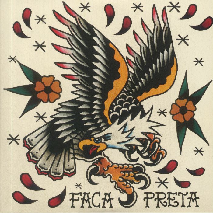 Faca Preta - Yellow Vinyl EP vinyl record cover