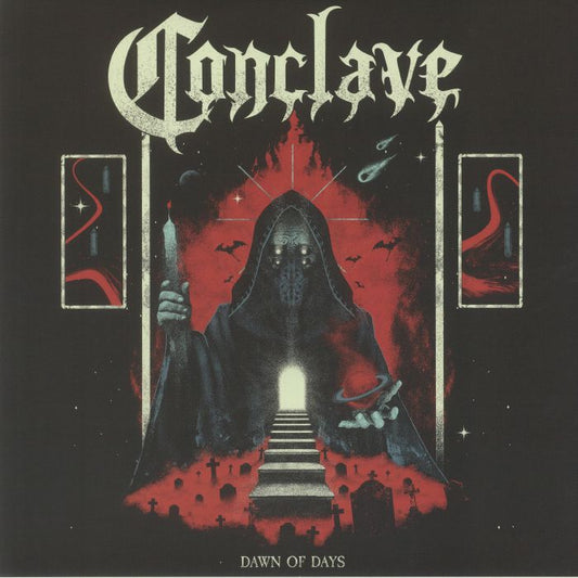 Dawn Of Days - Red Splatter Vinyl LP vinyl record cover