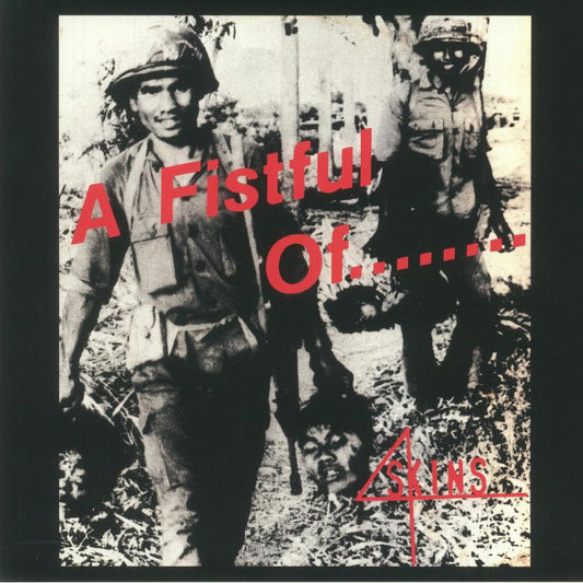 A Fistful Of 4 Skins - White Vinyl LP vinyl record cover