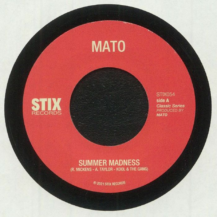 Summer Madness - Vinyl Single vinyl record cover