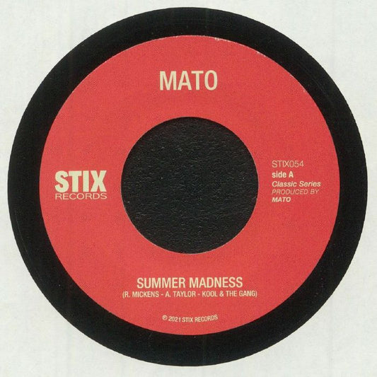 Summer Madness - Vinyl Single vinyl record cover