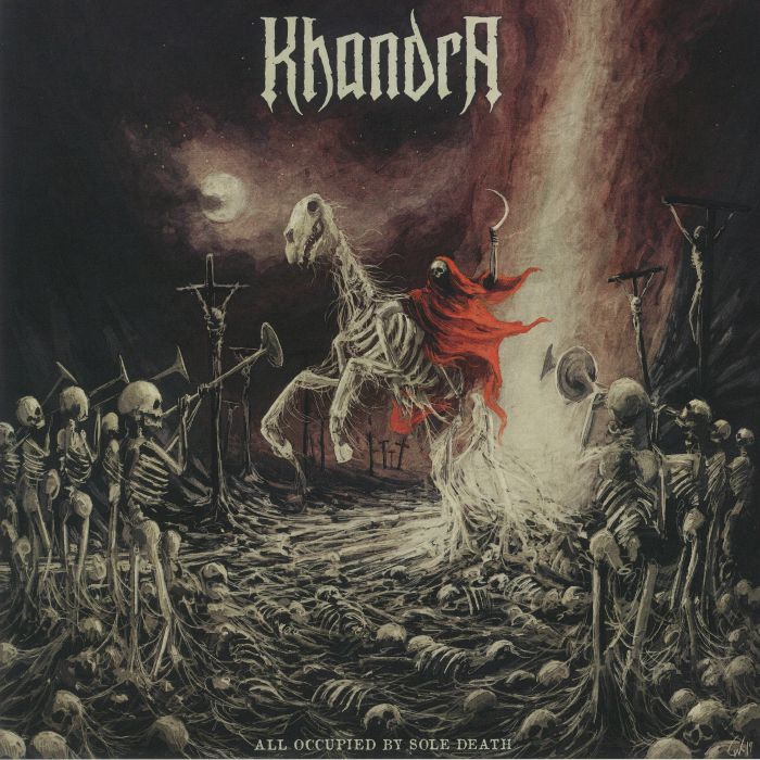 All Occupied By Sole Death - Limited Edition Red Vinyl LP vinyl record cover