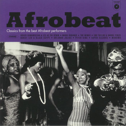 Afrobeat: Classics From The Best Afrobeat Performers - Vinyl LP vinyl record cover