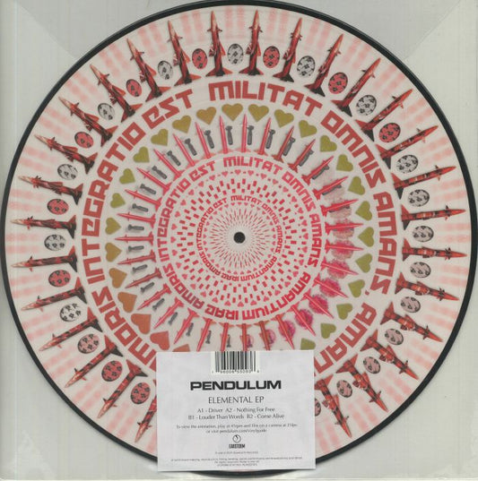 Elemental EP - Vinyl EP vinyl record cover