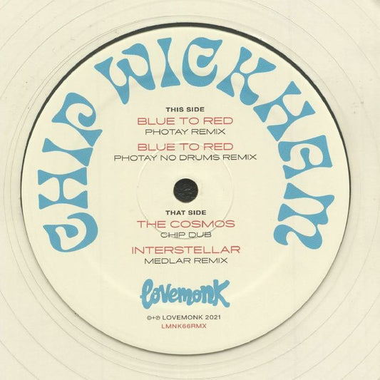 Blue To Red Remixed - Vinyl EP vinyl record cover