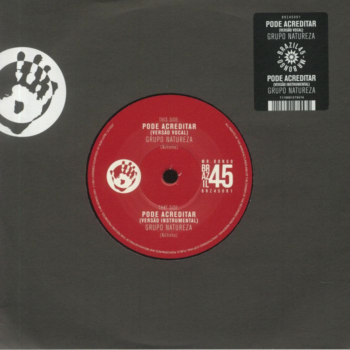Pode Acreditar - Vinyl Single vinyl record cover