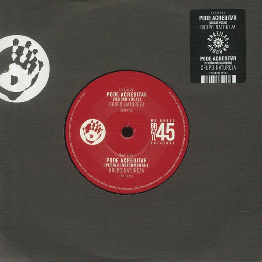 Pode Acreditar - Vinyl Single vinyl record cover