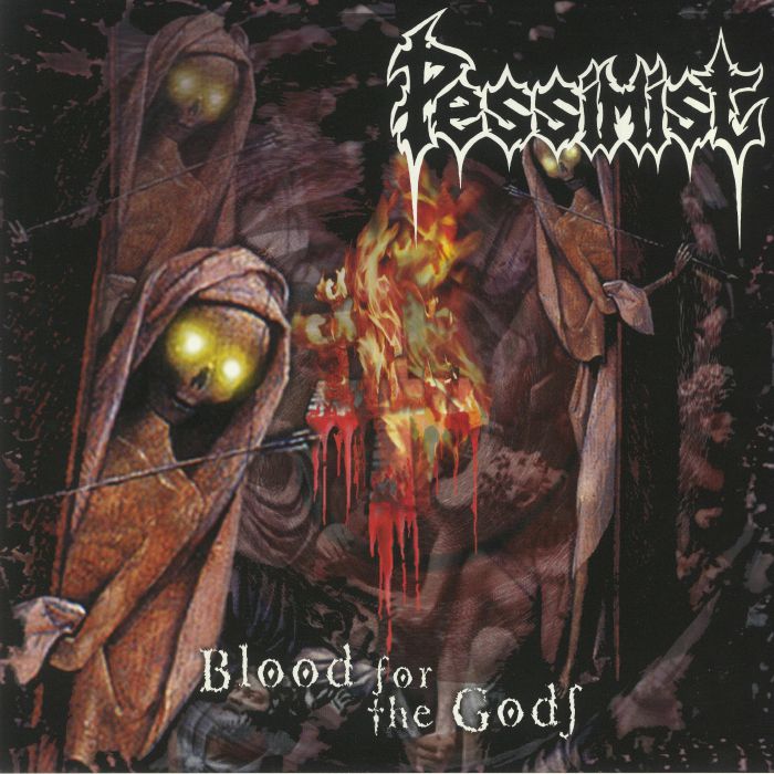 Blood For The Gods - Vinyl LP vinyl record cover