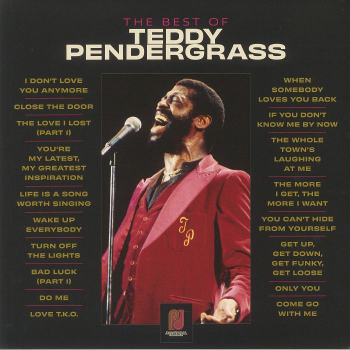 The Best Of Teddy Pendergrass - 2xLP vinyl record cover