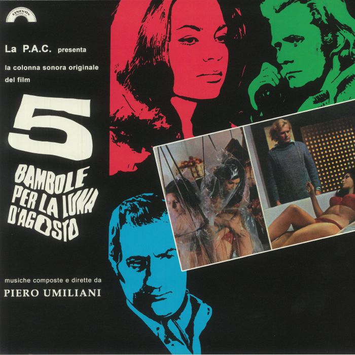 5 Bambole Per La Luna D'agosto - Limited Edition Clear Vinyl LP vinyl record cover