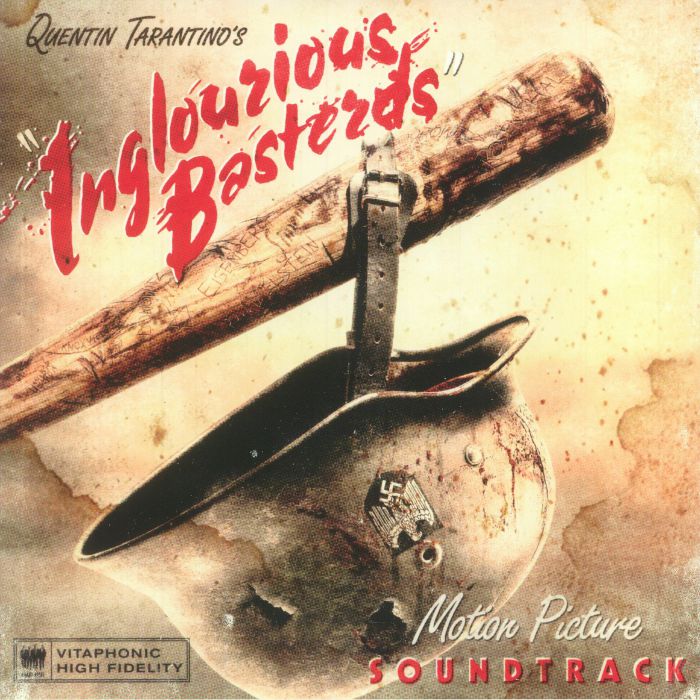 Quentin Tarantino's Inglourious Basterds (Soundtrack) - Limited Edition Gatefold Red Vinyl LP vinyl record cover